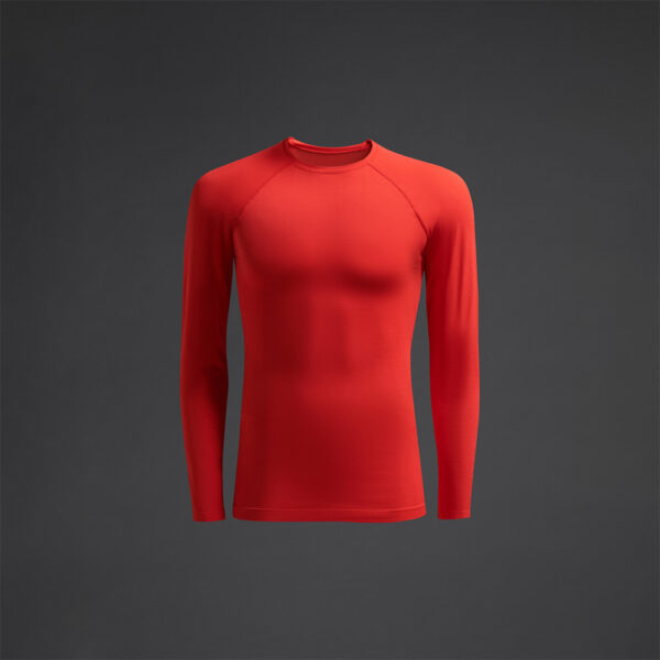 Bluza elastica Musai Joto, Rosu - imagine 6