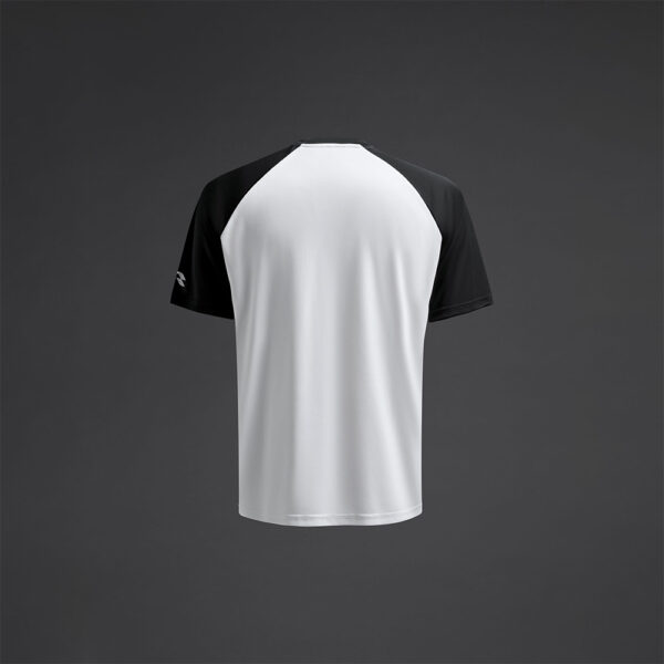 Tricou sport Musai Ubora II, Alb / Negru - imagine 6