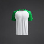 Tricou sport Musai Ubora II, Alb / Verde - imagine 5