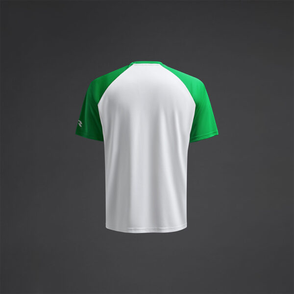 Tricou sport Musai Ubora II, Alb / Verde - imagine 6