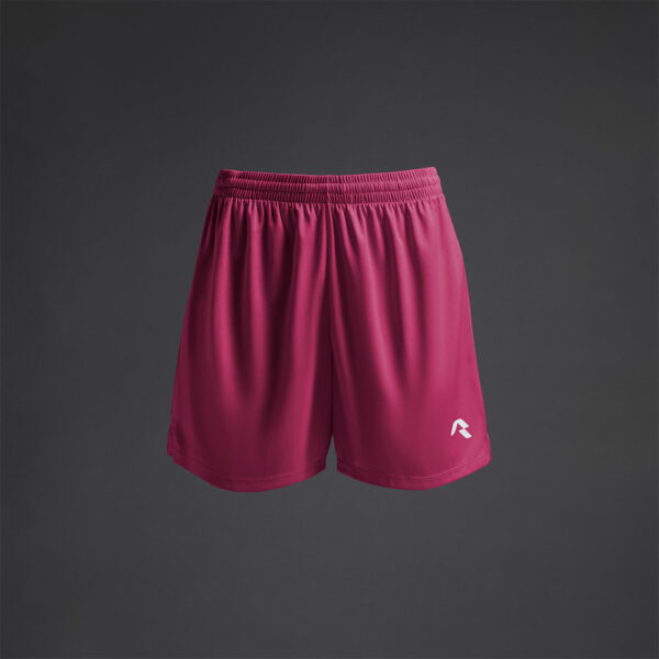 Pantaloni scurti sport dama Musai Vifa, Visiniu - imagine 6