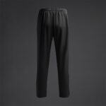 Pantaloni lungi Musai Suru, Negru - imagine 7