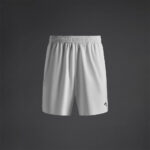 Pantaloni scurti tenis Musai Deuce, Alb - imagine 7