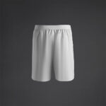 Pantaloni scurti tenis Musai Deuce, Alb - imagine 8