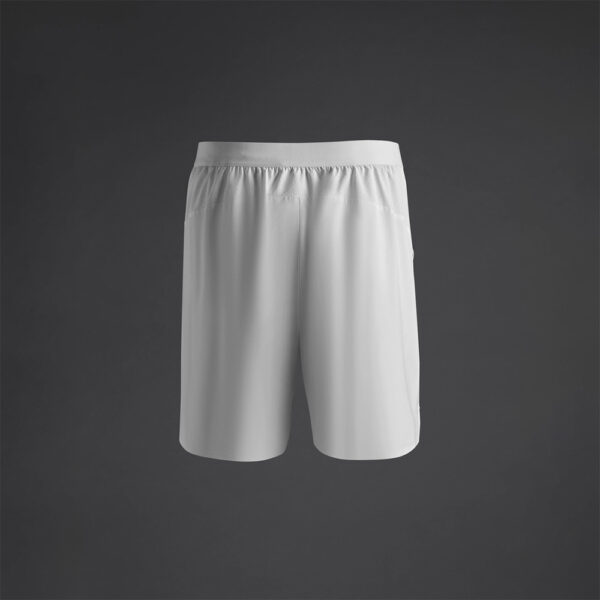 Pantaloni scurti tenis Musai Deuce, Alb - imagine 8