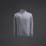 Bluza trening Musai Mawi, Gri deschis - imagine 6