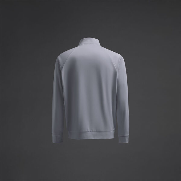 Bluza trening Musai Mawi, Gri deschis - imagine 7