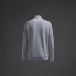 Bluza trening dama Musai Mawi, Gri deschis - imagine 6