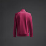 Bluza trening dama Musai Mawi, Visiniu - imagine 7