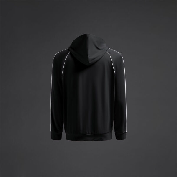 Bluza trening Musai Afiki, Negru / Alb - imagine 7