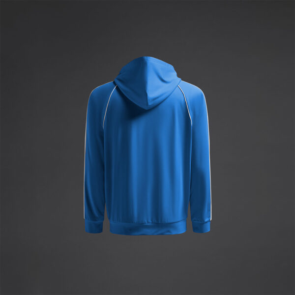 Bluza trening Musai Afiki, Albastru Royal / Alb - imagine 8