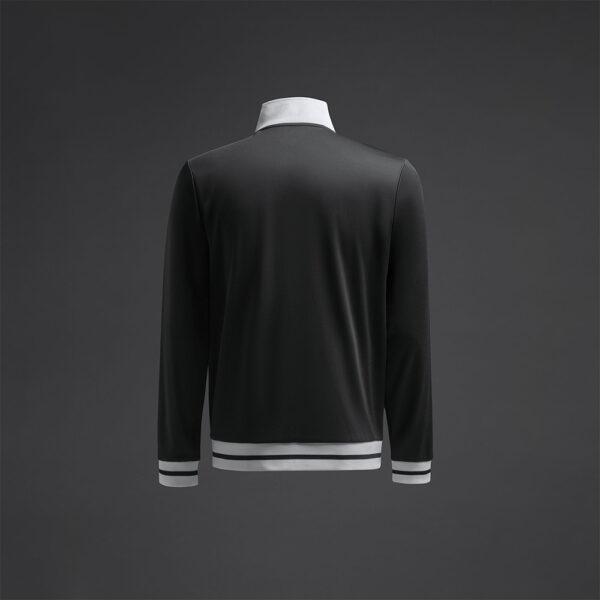 Bluza trening Musai Ishi, Negru / Alb - imagine 8