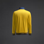 Bluza trening Musai Ishi, Galben / Bleumarin - imagine 7