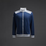 Bluza trening Musai Ishi, Bleumarin / Alb - imagine 6