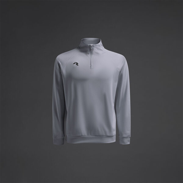 Bluza antrenament Musai Mawi, Gri deschis - imagine 6