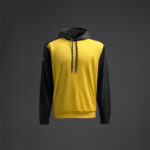 Hanorac Musai Saba, Galben / Negru - imagine 6