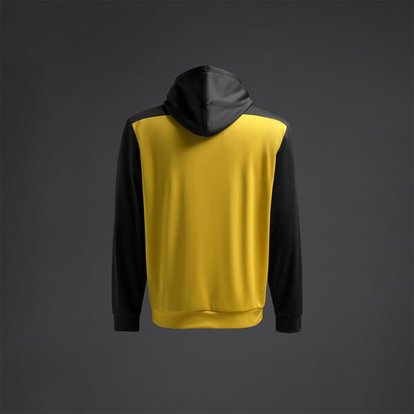 Hanorac Musai Saba, Galben / Negru - imagine 7