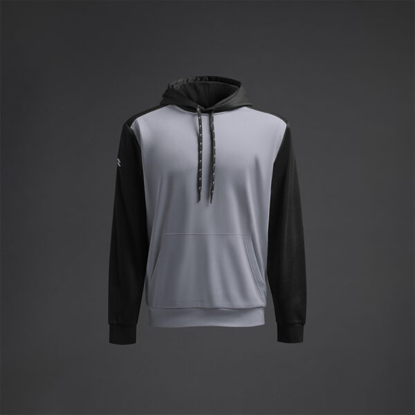 Hanorac Musai Saba, Gri deschis / Negru - imagine 6