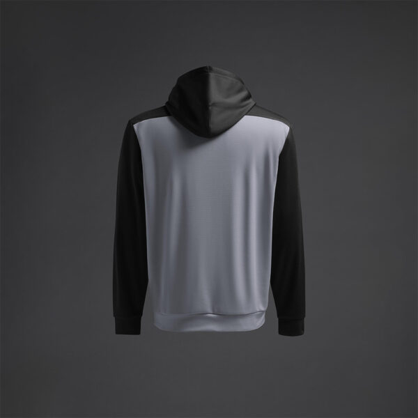 Hanorac Musai Saba, Gri deschis / Negru - imagine 7