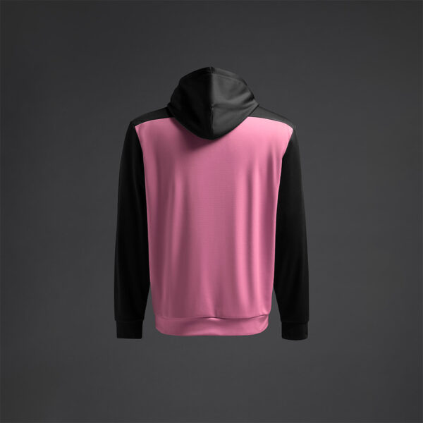 Hanorac Musai Saba, Roz / Negru - imagine 8