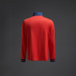 Bluza Musai Ishi, Rosu / Bleumarin - imagine 8