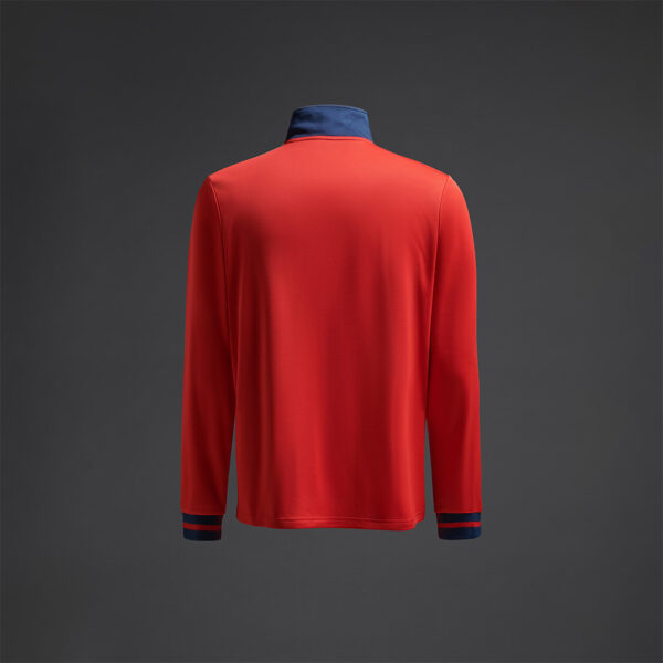 Bluza Musai Ishi, Rosu / Bleumarin - imagine 8