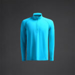 Bluza antrenament Musai Sajo, Turcoaz Fluo - imagine 7