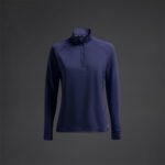 Bluza antrenament dama Musai Sajo, Bleumarin - imagine 6