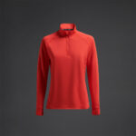 Bluza antrenament dama Musai Sajo, Rosu - imagine 6