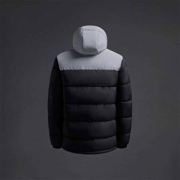 Geaca Musai Kanzu, Negru / Gri deschis - imagine 7