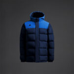 Geaca Musai Kanzu, Bleumarin / Albastru Royal - imagine 5