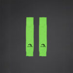 Jambiere fara talpa Musai Viatu, Verde Fluo - imagine 2