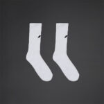 Set 3 sosete sport Musai Fupi, Alb - imagine 3