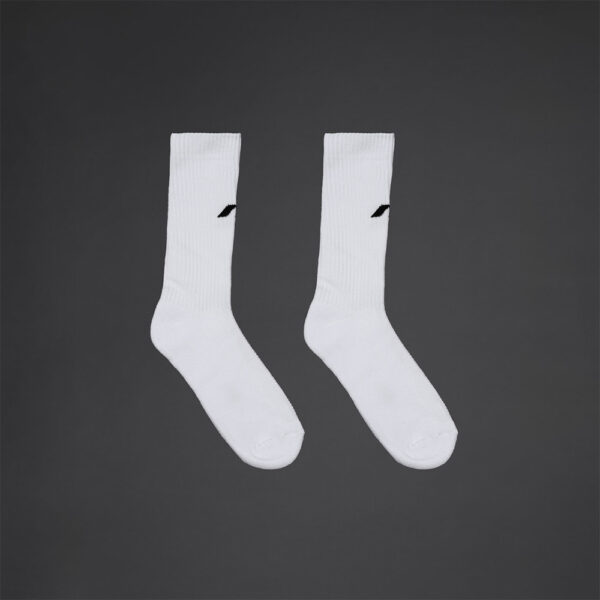 Set 3 sosete sport Musai Fupi, Alb - imagine 3