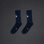 Set 3 sosete sport Musai Fupi, Bleumarin - imagine 2