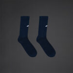 Set 3 sosete sport Musai Fupi, Bleumarin - imagine 3