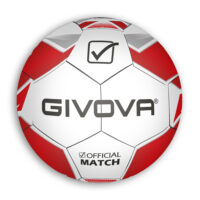 Minge fotbal Givova New Hyper, Alb / Rosu (Nr. 4)