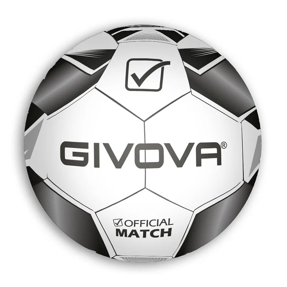 Minge fotbal Givova New Hyper, Negru / Gri (Nr. 4) - imagine 1