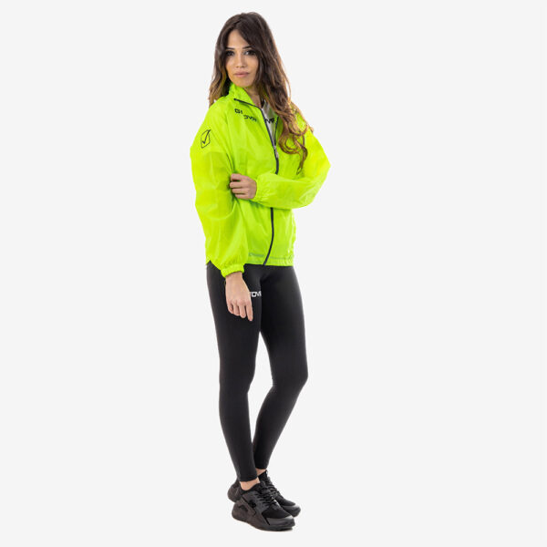 Stampa Geaca ploaie Givova Basico, Galben Fluo - imagine 1