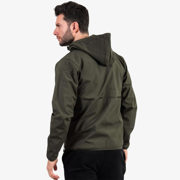 Geaca Givova Soft Shell, Verde militar - imagine 4