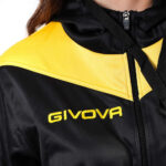 Trening Givova Roma cu gluga, Negru / Galben - imagine 4
