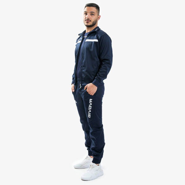 tuta-givova-one-blu-blu-5 Trening Givova One, Bleumarin / Alb - imagine 1