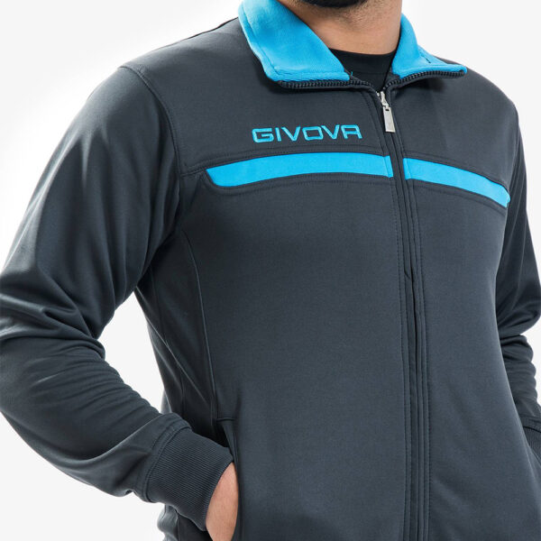 Trening Givova One, Gri inchis / Turcoaz - imagine 3