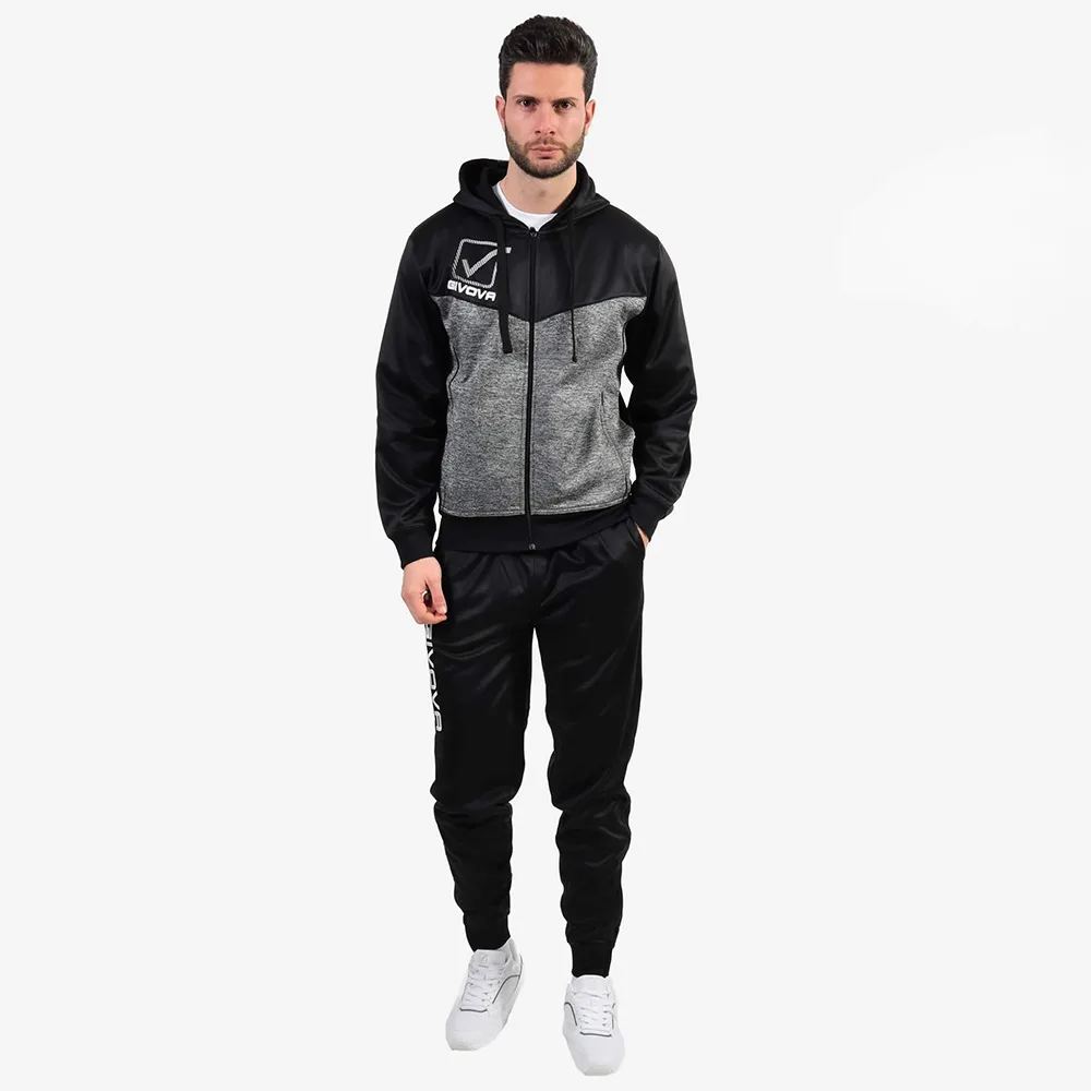 Trening Givova Visa Melange, Negru / Gri inchis - imagine 1