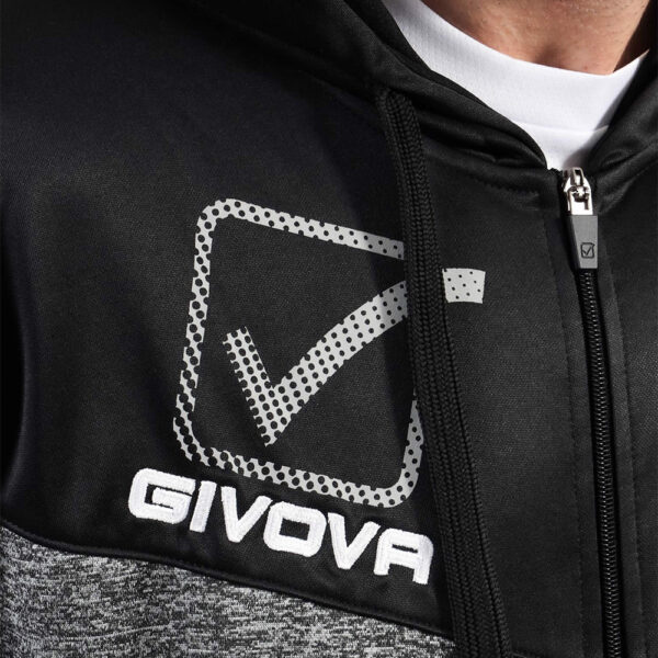 Trening Givova Visa Melange, Negru / Gri inchis - imagine 3