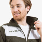 Trening Givova Visa, Verde militar / Negru - imagine 4