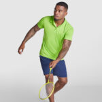 Tricou polo Monzha, Verde Lime - imagine 2