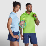 Tricou polo Monzha, Verde Lime