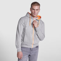 Hanorac Fuji, Gri / Portocaliu Fluo