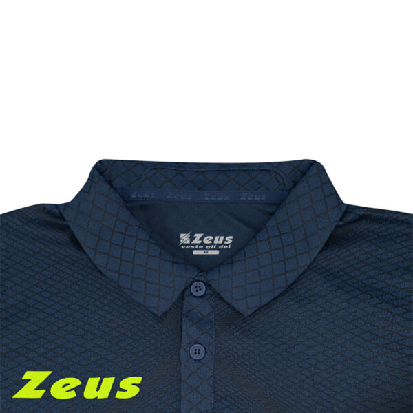 Tricou polo Zeus Galaxy, Bleumarin - imagine 3